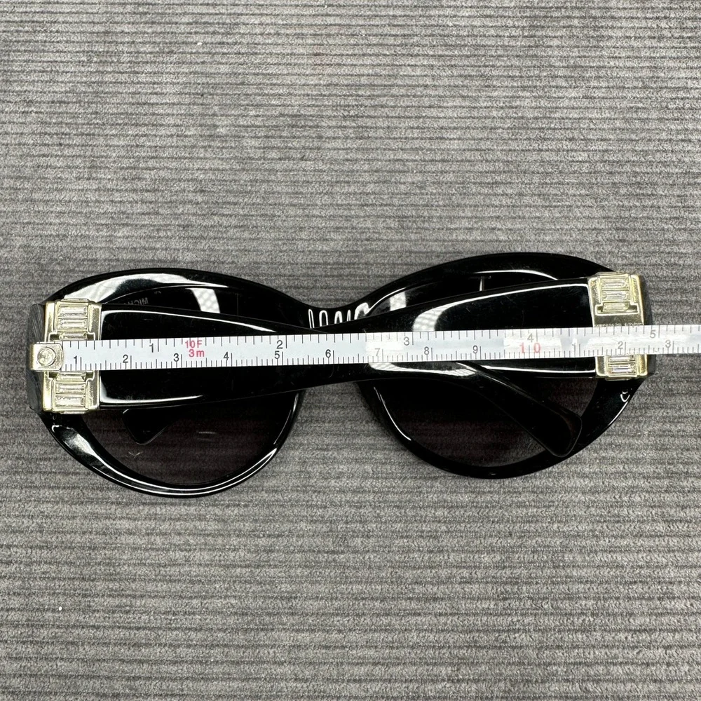 Michael Kors MK2002MB Paris Black Butterfly‎ Sunglasses Crystal Baguette Details